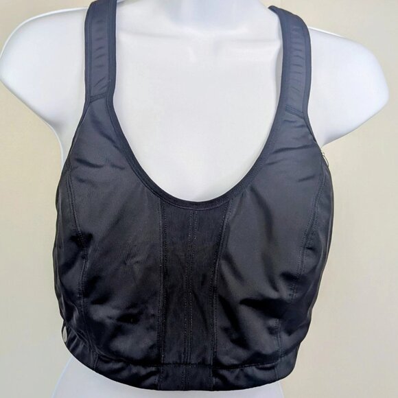 Livi Active 40DDD Womens Sports Bra Black Molded Underwire Lane Bryant - Picture 1 of 8